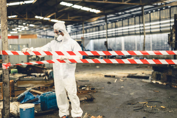 Professional Trauma Scene Cleanup technician working in Shiloh, NJ